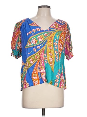 Haute Hippie Short Sleeve Blouse (view 1)