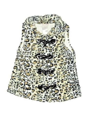 Little Lass Faux Fur Vest (view 1)