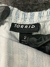 Torrid Blue Sleeveless Blouse Size 2X Plus (2) - photo 7
