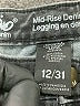 Mossimo Chevron-herringbone Black Jeans Size 12 - photo 7
