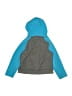 The North Face 100% Polyester Blue Teal Zip Up Hoodie Size 3T - photo 2