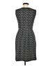 En Focus Studio 100% Polyester Chevron-herringbone Black Cocktail Dress Size 8 - photo 2