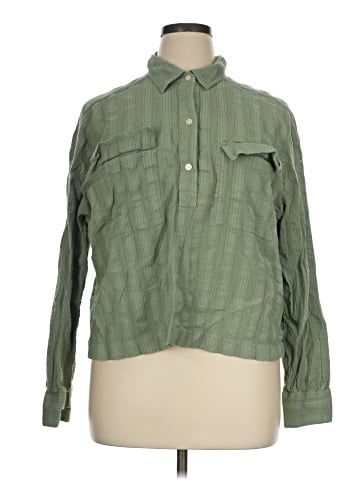 Lou & Grey Long Sleeve Button-Down Shirt (view 1)