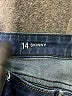 a.n.a. A New Approach Solid Blue Jeans Size 14 - photo 4