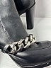 Givenchy 100% Leather Black Ankle Boots Size EU 40 1/2 - photo 5