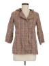 Volcom 100% Cotton Tweed Pink Coat Size M - photo 1