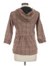 Volcom 100% Cotton Tweed Pink Coat Size M - photo 2