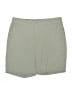 Athleta Solid Green Khaki Shorts Size 14 - photo 1