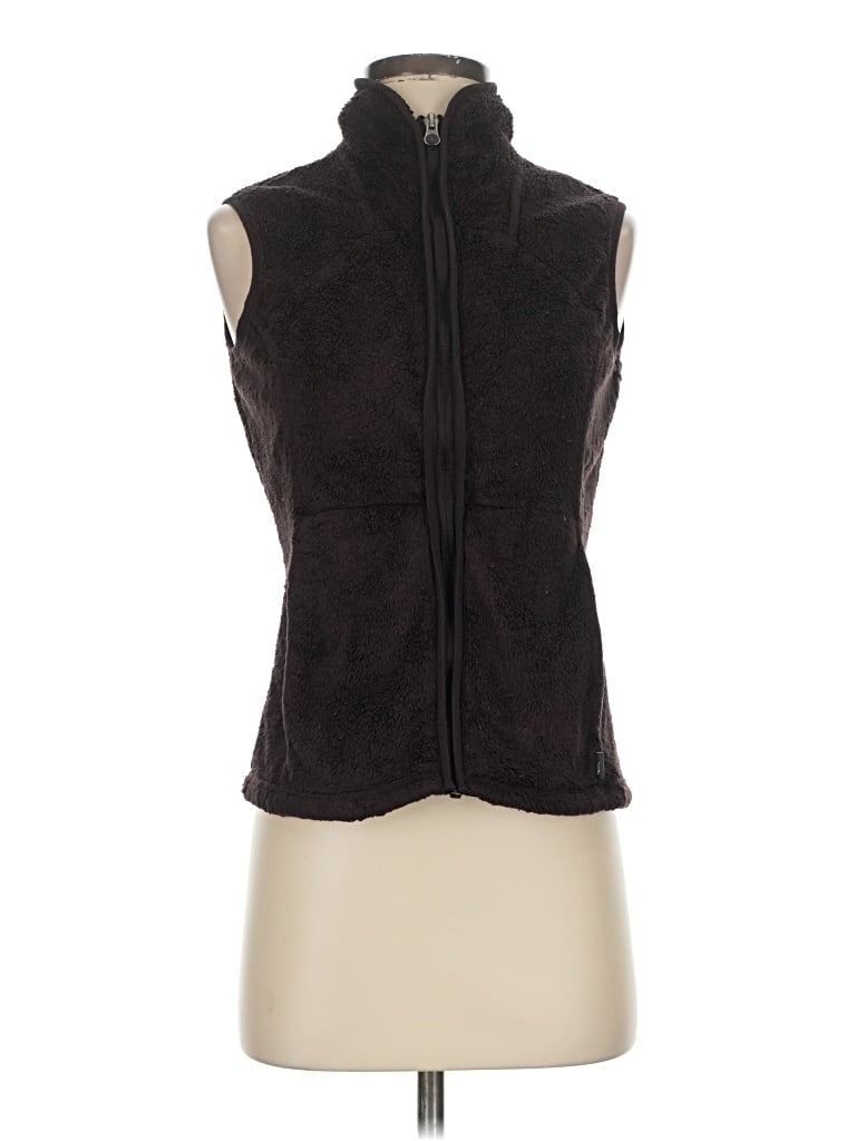 Pre-owned The North Face Vest In Brown