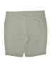 Athleta Solid Green Khaki Shorts Size 14 - photo 2