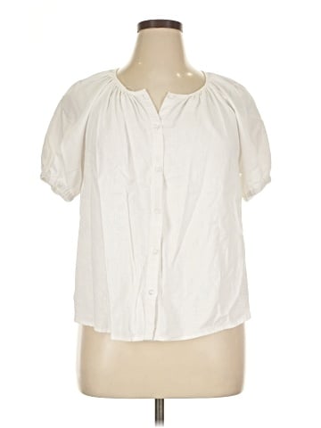 Jessica Simpson Short Sleeve Blouse (view 1)