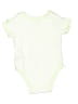 Puma 100% Cotton Print Green Short Sleeve Onesie Size 6-9 mo - photo 2