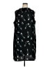 Apt. 9 100% Polyester Graphic Black Casual Dress Size XL - photo 1