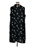 Apt. 9 100% Polyester Graphic Black Casual Dress Size XL - photo 2