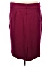Grace Elements Solid Burgundy Casual Skirt Size 12 - photo 2