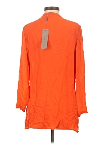 Halston Heritage 3/4 Sleeve Silk Top (view 2)