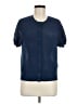 DR2 100% Polyester Blue Cardigan Size M - photo 1