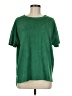 Wishlist Solid Green Short Sleeve T-Shirt Size Med - Lg - photo 1