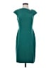 Ann Taylor Solid Teal Cocktail Dress Size 2 - photo 1
