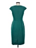 Ann Taylor Solid Teal Cocktail Dress Size 2 - photo 2