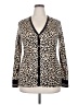 Foxcroft Animal Print Tan Cardigan Size 2X - photo 1