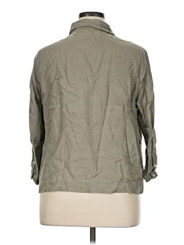 Boden 3/4 Sleeve Button-Down Shirt (view 2)