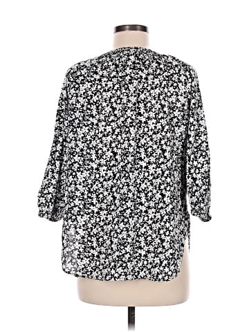 The Nines by Hatch 3/4 Sleeve Blouse (view 2)