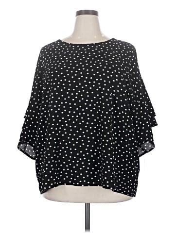 Bobeau 3/4 Sleeve Blouse (view 1)