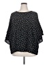 Bobeau Polka Dots Black 3/4 Sleeve Blouse Size 2X - photo 1