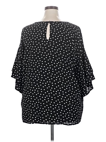 Bobeau 3/4 Sleeve Blouse (view 2)