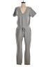 Sundance Metallic Gray Jumpsuit Size M - photo 1