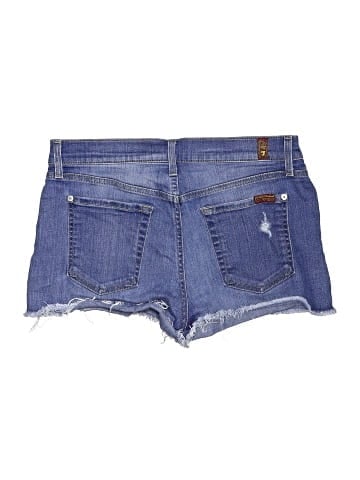 7 For All Mankind Denim Shorts (view 2)