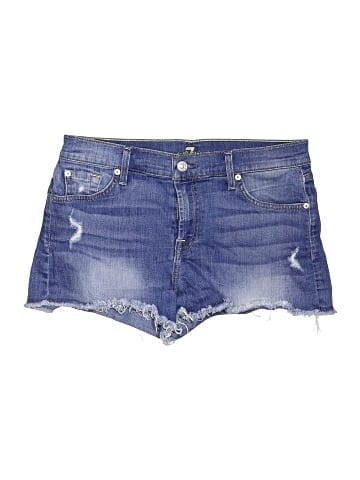 7 For All Mankind Denim Shorts (view 1)