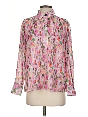 Ganni Long Sleeve Blouse (view 1)