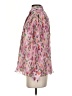Ganni 100% Polyester Print Pink Long Sleeve Blouse Size EU 34 / US 4 - photo 5