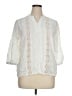 Dylan 100% Rayon Ivory 3/4 Sleeve Blouse Size XL - photo 1