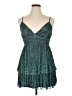 Trixxi Metallic Teal Cocktail Dress Size XL - photo 1