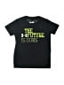 Under Armour 100% Polyester Black Short Sleeve T-Shirt 9-12 MO / 12 MO - photo 1