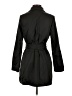 Shein 100% Polyester Black Trenchcoat Size S - photo 2
