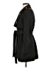 Shein 100% Polyester Black Trenchcoat Size S - photo 5