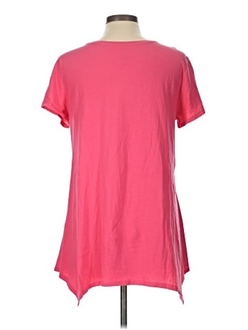 New York & Company Short Sleeve T-Shirt (view 2)