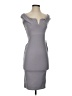 Missguided Solid Gray Cocktail Dress Size 4 - photo 1