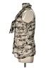 Spense 100% Polyester Tan Sleeveless Blouse Size L - photo 5