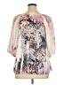 Cato Pink 3/4 Sleeve Blouse Size XL - photo 2