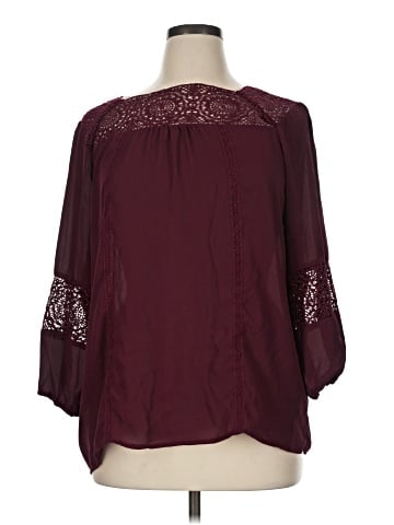 Counterparts 3/4 Sleeve Blouse (view 1)