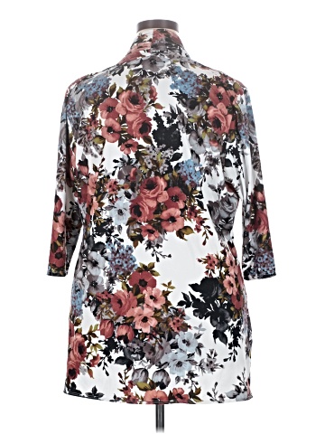 Kiyonna 3/4 Sleeve Blouse (view 2)