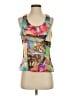 Cachet Teal Sleeveless Top Size 4 - photo 1