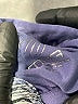 MPG Chevron-herringbone Gray Purple Casual Dress Size S (estimated) - photo 7