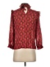 Oliphant Burgundy 3/4 Sleeve Blouse Size XS - photo 2