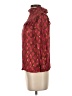 Oliphant Burgundy 3/4 Sleeve Blouse Size XS - photo 5